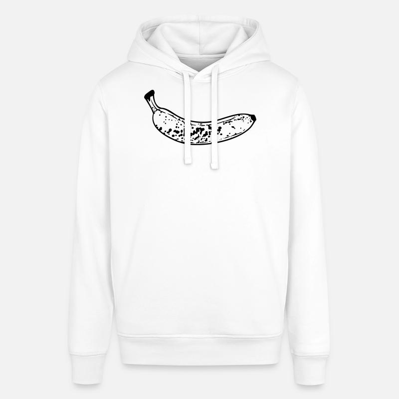 Banane - Sweat à capuche SOUNDER Stanley/Stella Unisexe - blanc