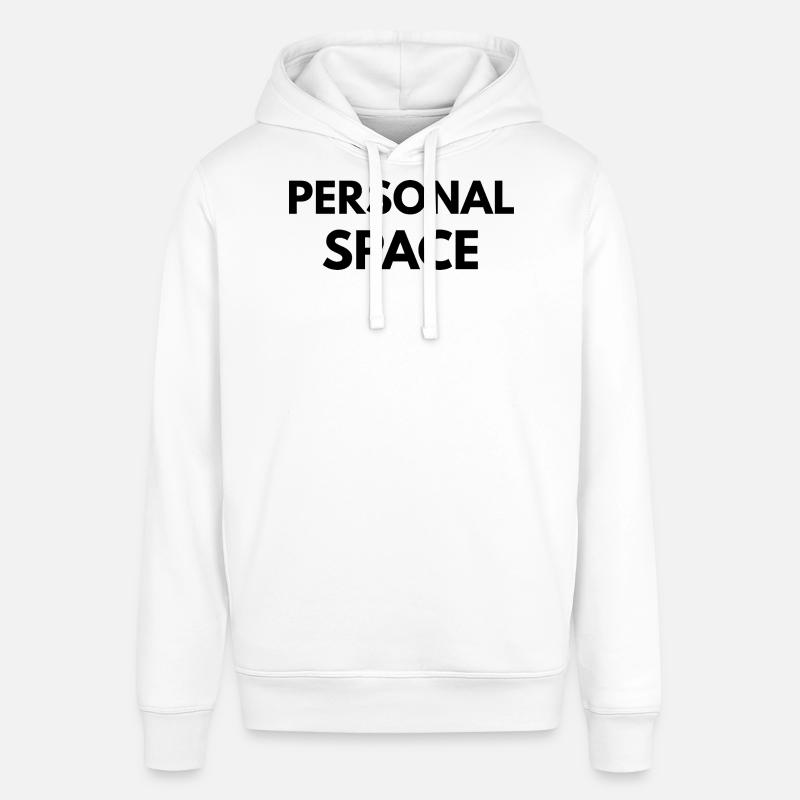 Personal Space Minimal Quote Design - Sweat à capuche SOUNDER Stanley/Stella Unisexe - blanc