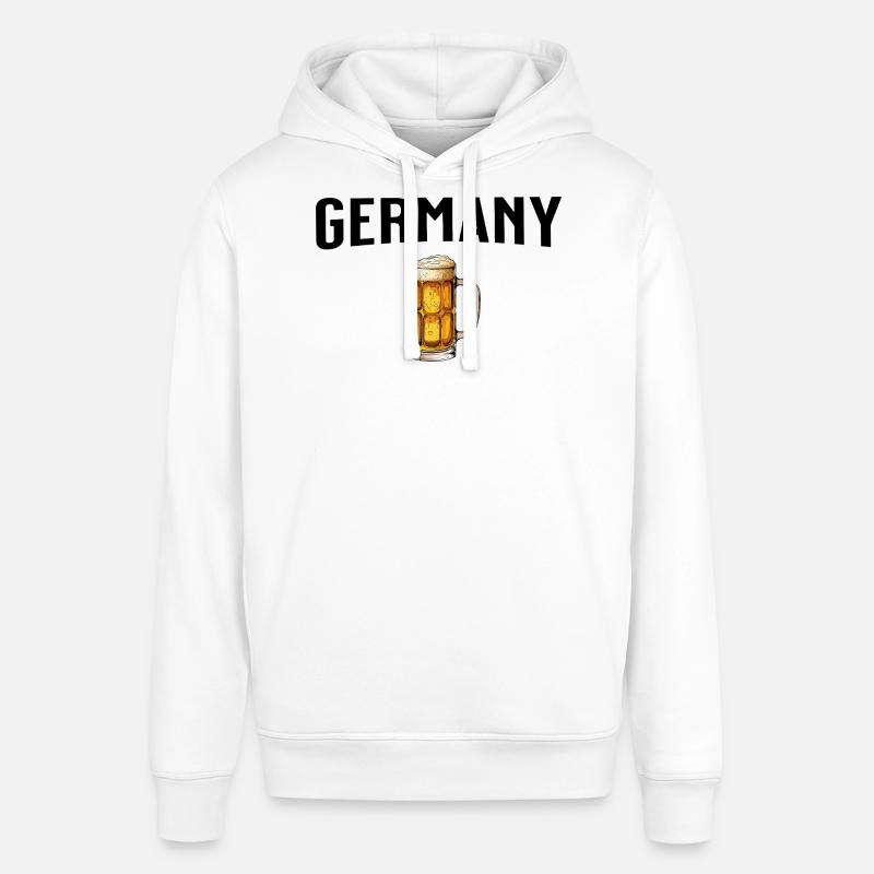 Bière d’Allemagne - Sweat à capuche SOUNDER Stanley/Stella Unisexe - blanc