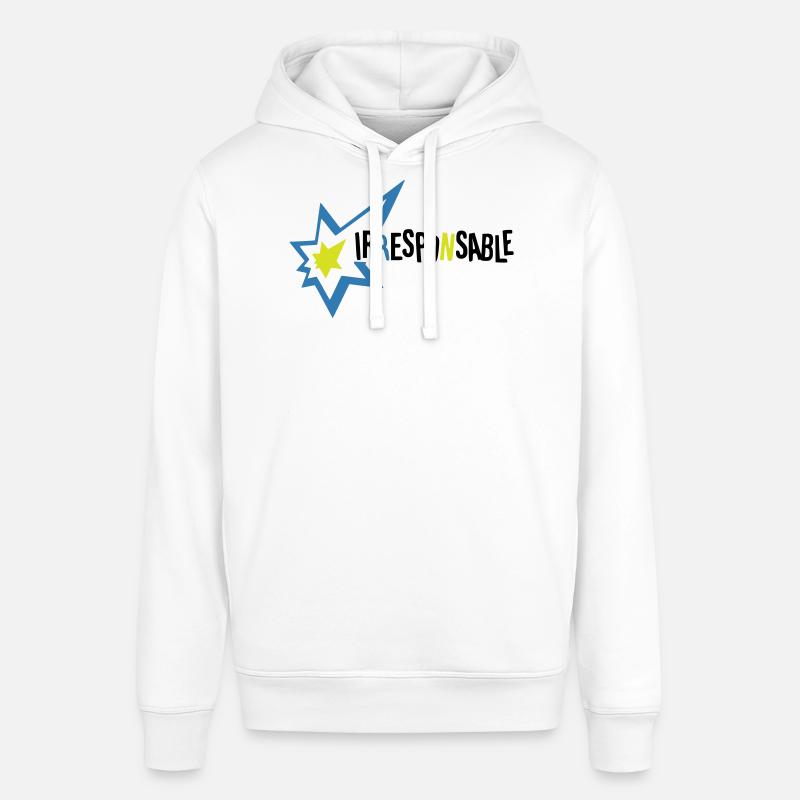 Irresponsable - Sweat à capuche SOUNDER Stanley/Stella Unisexe - blanc