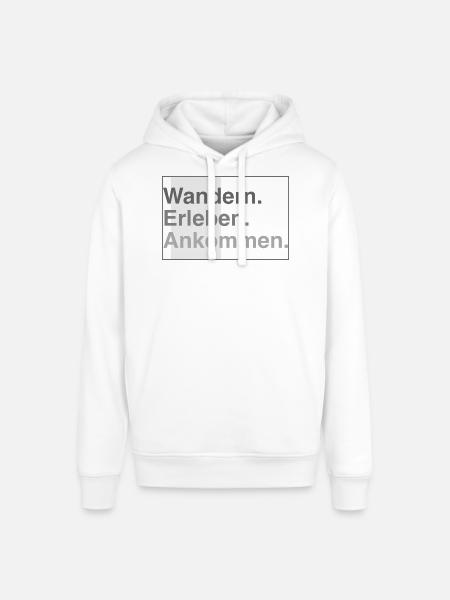 Wandern erleben - Stanley/Stella Unisex Hoodie SOUNDER - Weiß