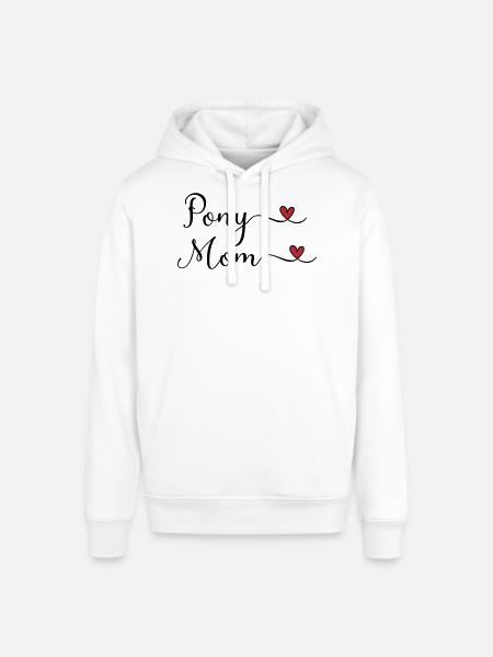 Pony Mama - Stanley/Stella Unisex Hoodie SOUNDER - Weiß