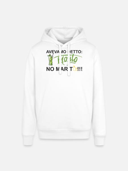 no_marito - Stanley/Stella Unisex Hoodie SOUNDER - Weiß