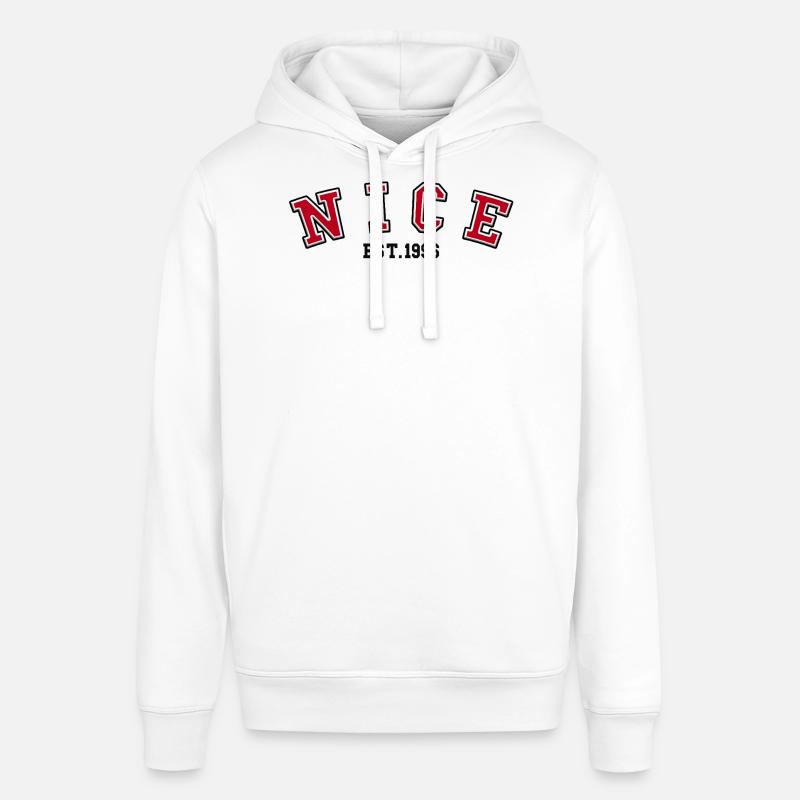 Fondation de Nice en 1996 - Sweat à capuche SOUNDER Stanley/Stella Unisexe - blanc