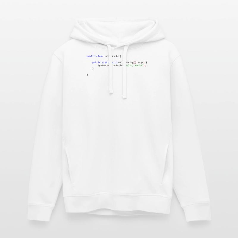 Hello World in Java Stanley/Stella SOUNDER Unisex Hoodie