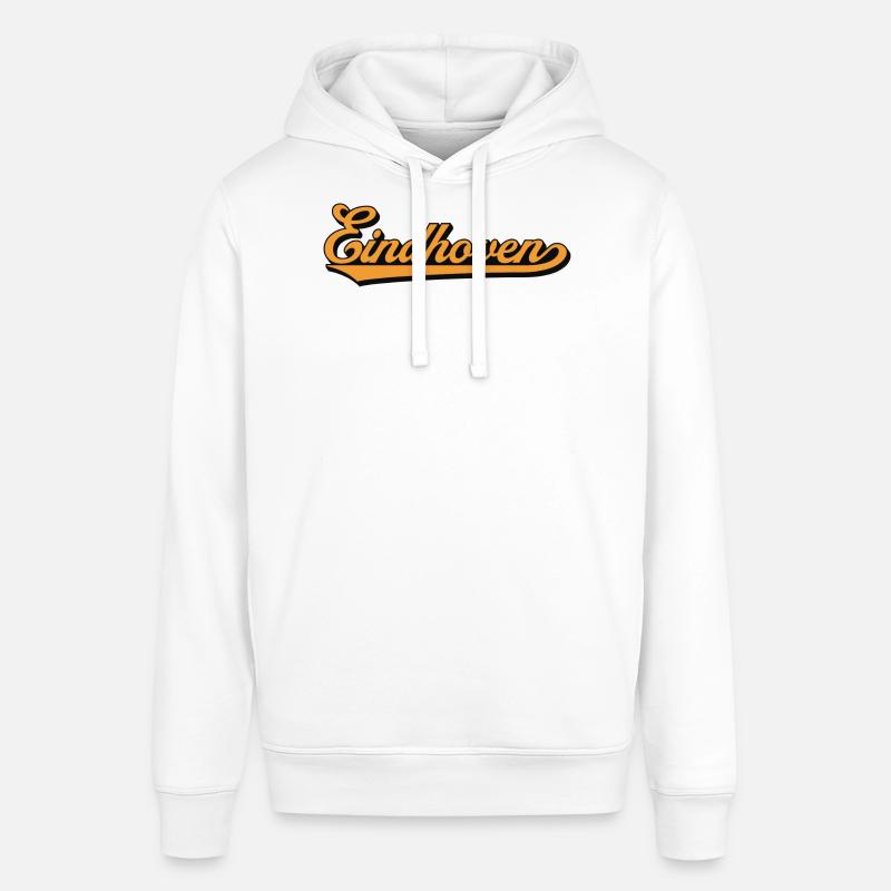 Eindhoven Retro Script - Sweat à capuche SOUNDER Stanley/Stella Unisexe - blanc