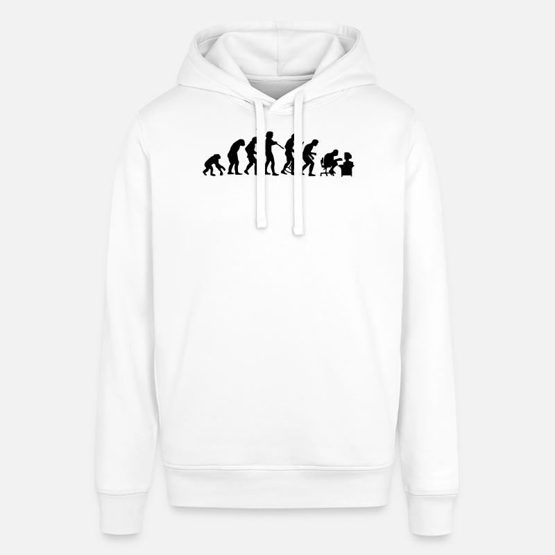 Évolution - Sweat à capuche SOUNDER Stanley/Stella Unisexe - blanc