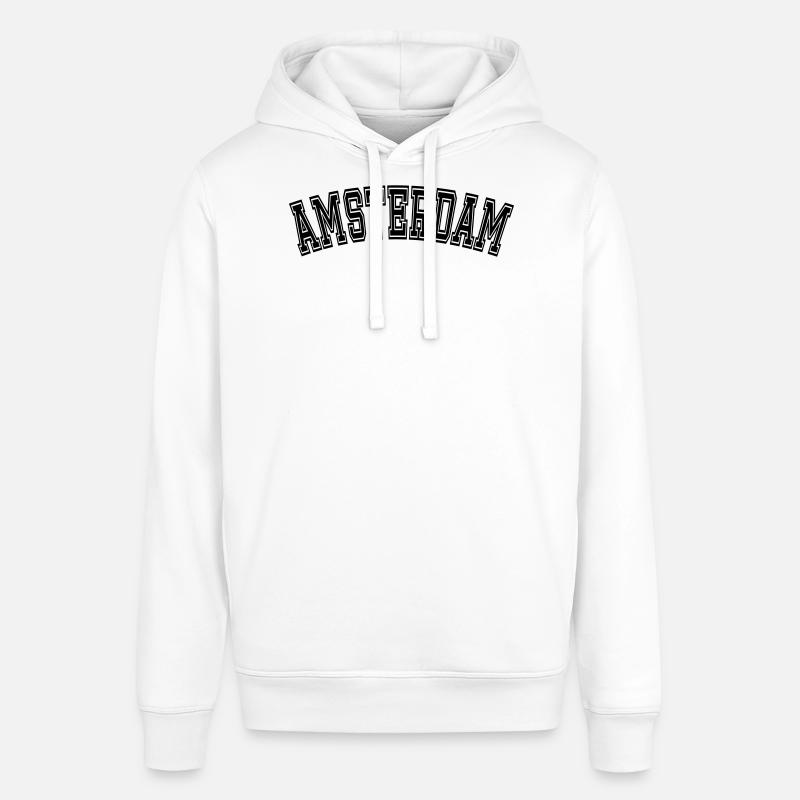 Conception AMSTERDAM - Sweat à capuche SOUNDER Stanley/Stella Unisexe - blanc