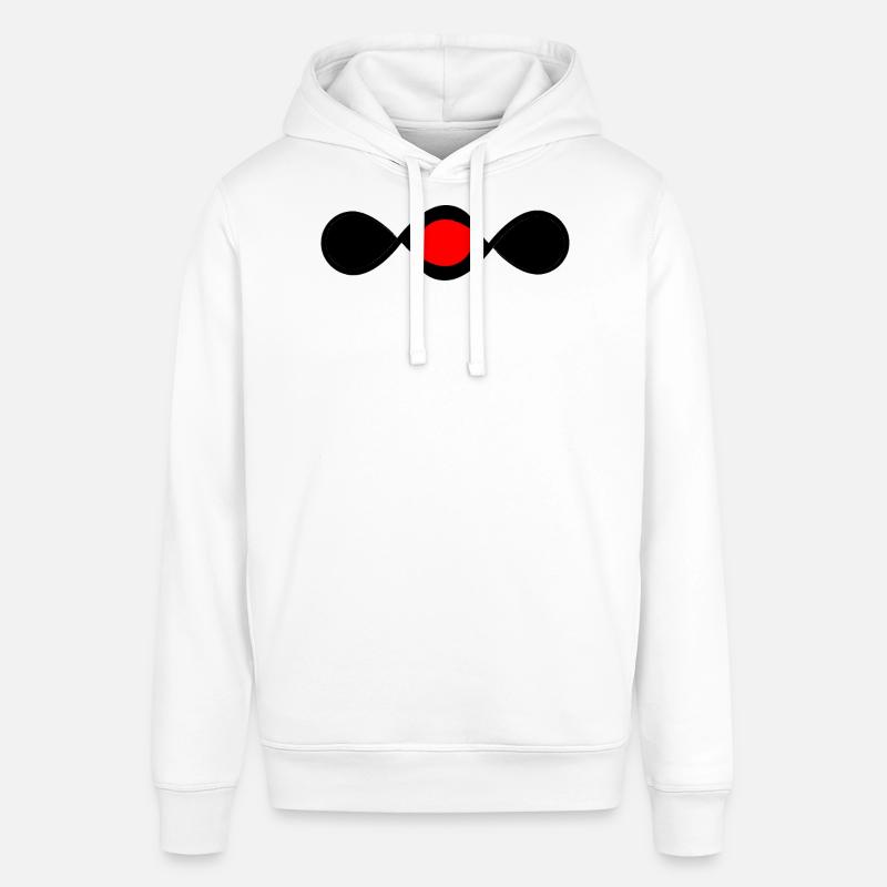 Projecteur Red Infinity - Sweat à capuche SOUNDER Stanley/Stella Unisexe - blanc