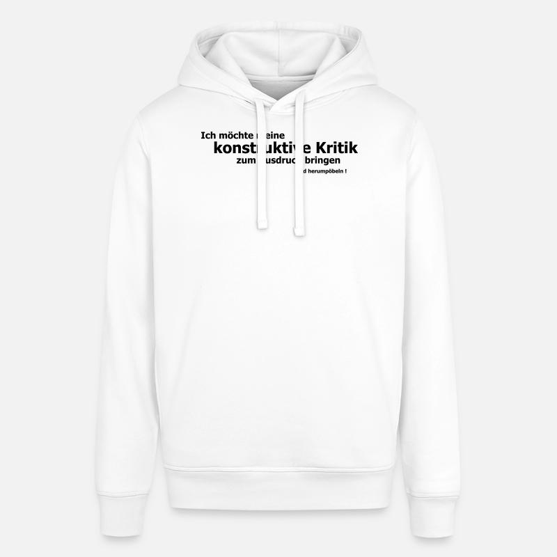 Poebling - Sweat à capuche SOUNDER Stanley/Stella Unisexe - blanc