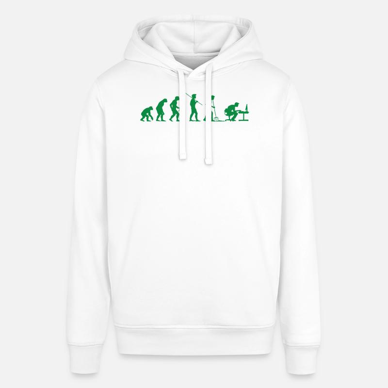 Programmierer Evolution Informatiker Entwickler - Stanley/Stella Unisex Hoodie SOUNDER - Weiß