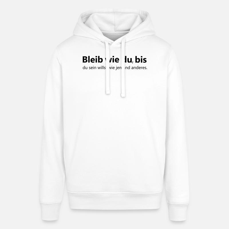 Restez comme vous - Sweat à capuche SOUNDER Stanley/Stella Unisexe - blanc