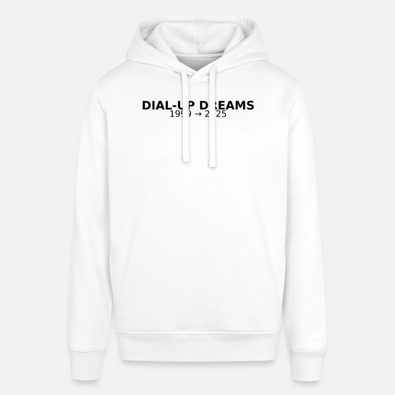 RÊVES D’ACCÈS COMMUTÉ - Sweat à capuche SOUNDER Stanley/Stella Unisexe - blanc