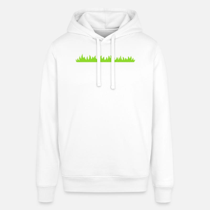 Gras oder Rasen - Stanley/Stella Unisex Hoodie SOUNDER - Weiß
