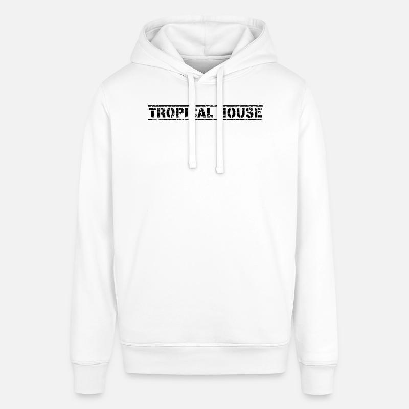 Maison tropicale - Sweat à capuche SOUNDER Stanley/Stella Unisexe - blanc