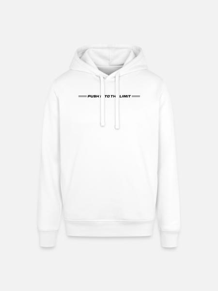 Push It To The Limit - Stanley/Stella SOUNDER Unisex Hoodie - white