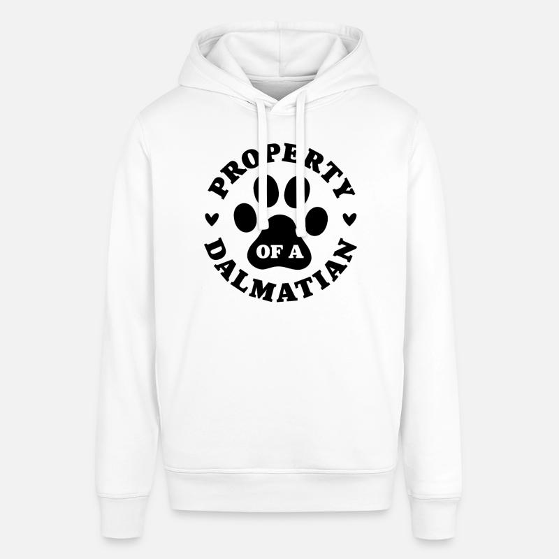 Eigentum eines Dalmatiners - Stanley/Stella Unisex Hoodie SOUNDER - Weiß