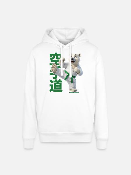 Karate Eisbär - Stanley/Stella Unisex Hoodie SOUNDER - Weiß