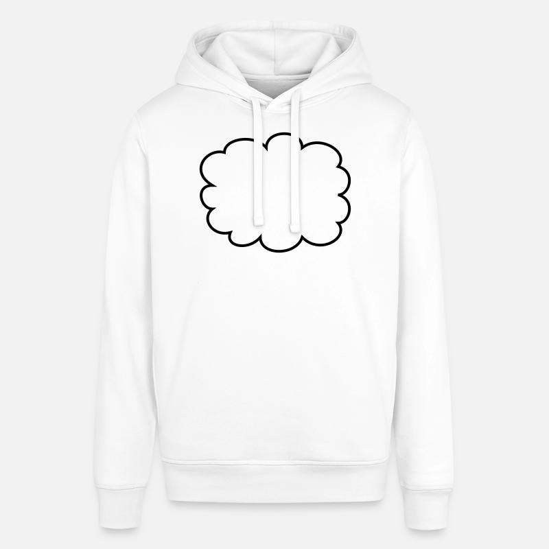 Cloud, bubble - Sweat à capuche SOUNDER Stanley/Stella Unisexe - blanc
