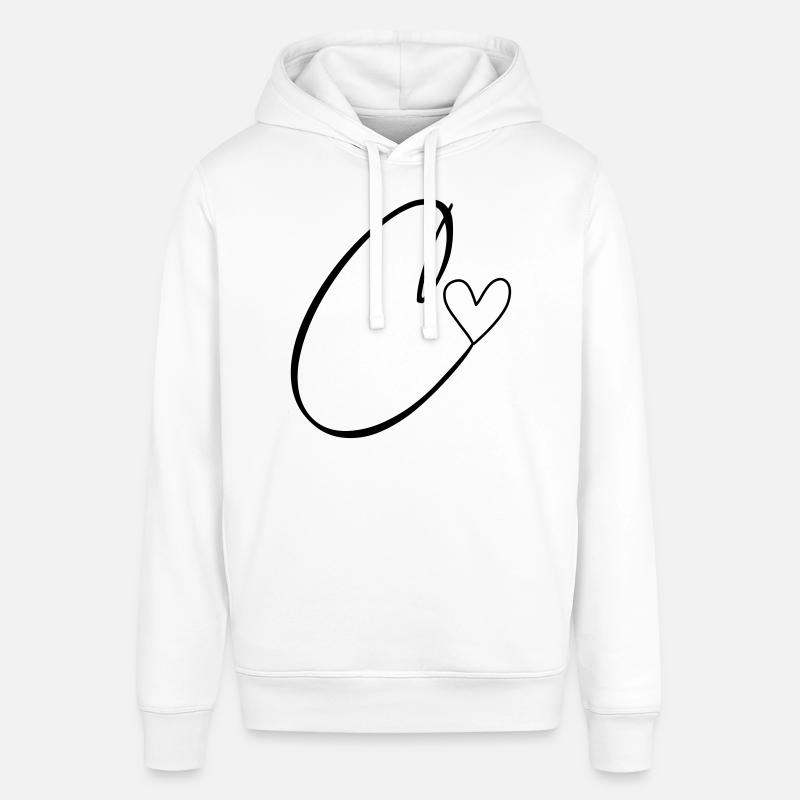 Lettre C Lettre C Calligraphie - Sweat à capuche SOUNDER Stanley/Stella Unisexe - blanc