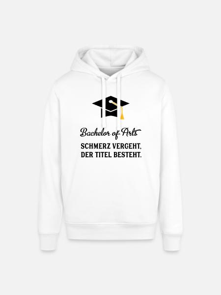 bachelorofarts - Stanley/Stella Unisex Hoodie SOUNDER - Weiß
