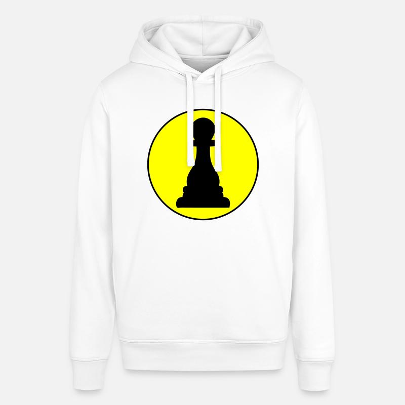 Pièce d’échecs Runner Bauer - Sweat à capuche SOUNDER Stanley/Stella Unisexe - blanc