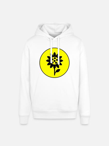 Sunflower Icon Icon - Stanley/Stella SOUNDER Unisex Hoodie - white