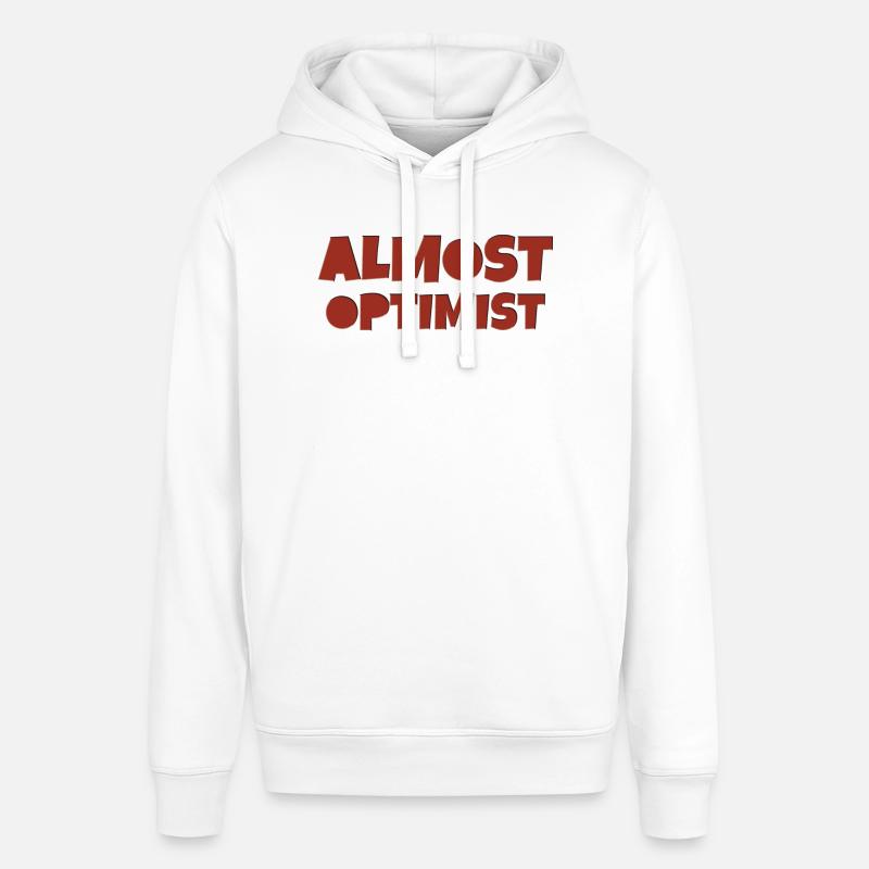 presque optimiste - Sweat à capuche SOUNDER Stanley/Stella Unisexe - blanc