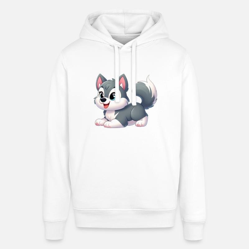 wolf 15 - Sweat à capuche SOUNDER Stanley/Stella Unisexe - blanc