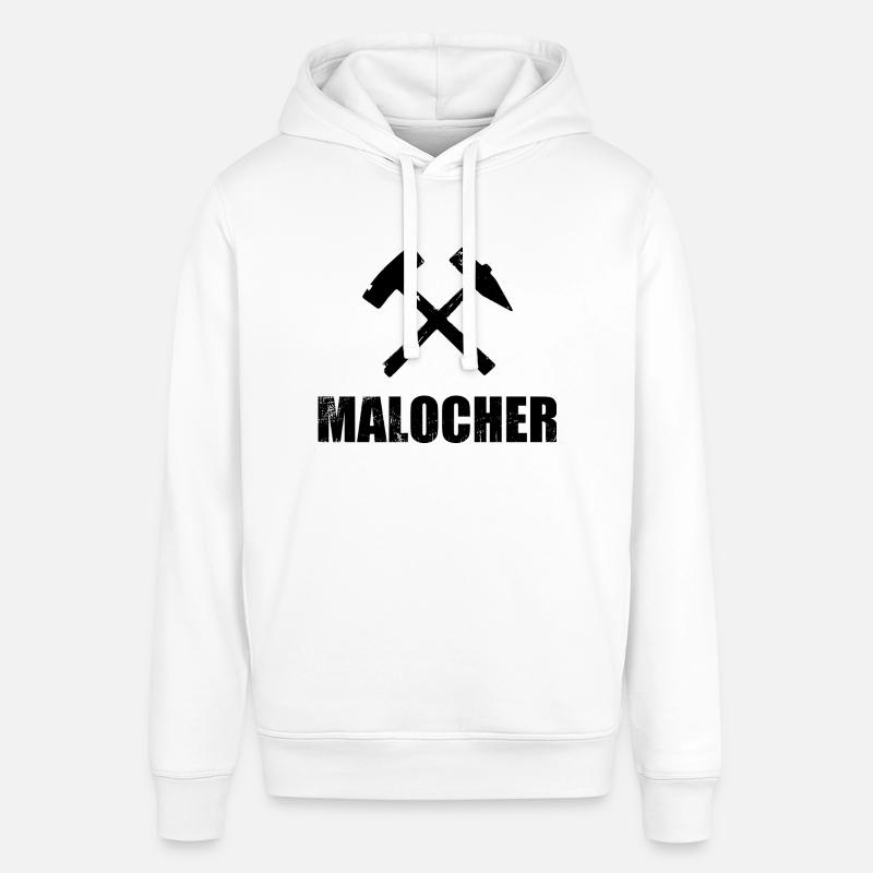 Malocher - Sweat à capuche SOUNDER Stanley/Stella Unisexe - blanc