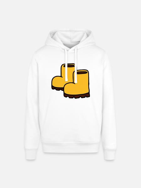 Boots Winter Boots Rain Boots - Stanley/Stella SOUNDER Unisex Hoodie - white