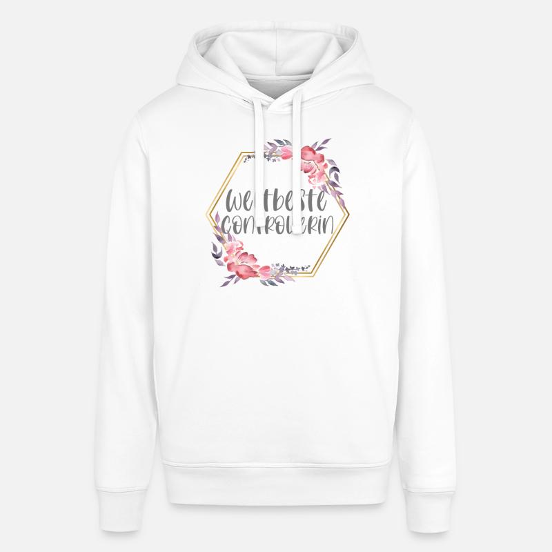 Controllerin Controlling Beruf Geschenk - Stanley/Stella Unisex Hoodie SOUNDER - Weiß