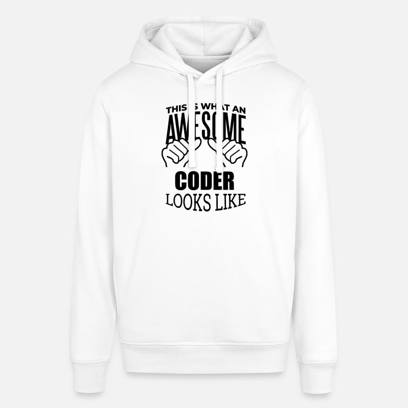 codeur - Sweat à capuche SOUNDER Stanley/Stella Unisexe - blanc