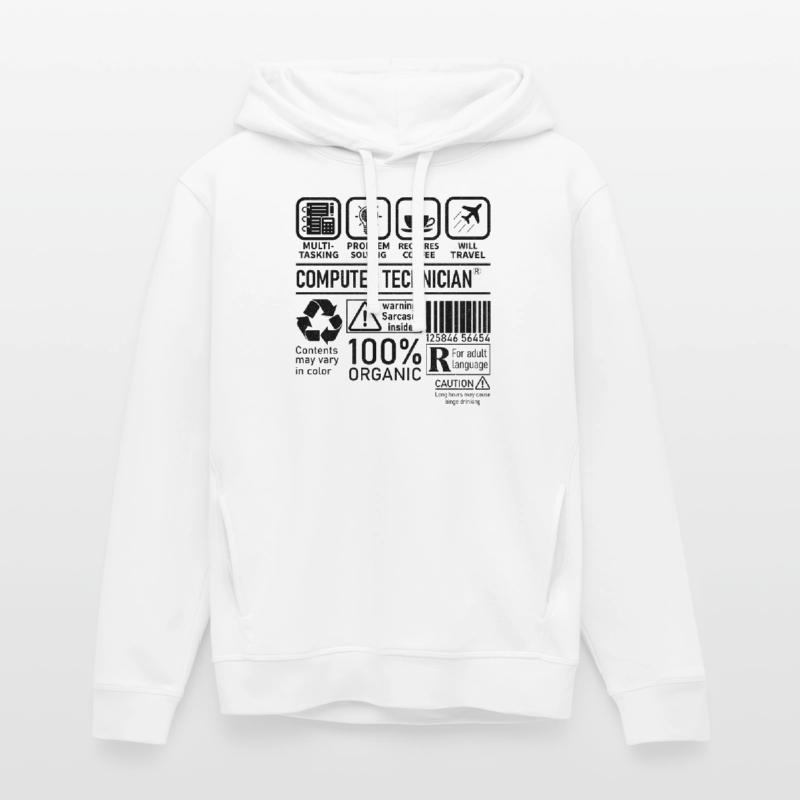 Computer Technician multi tasking problem solving Stanley/Stella SOUNDER Unisex Hoodie