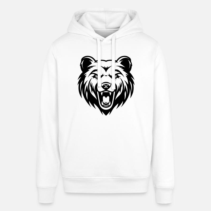 Tête d’ours - Sweat à capuche SOUNDER Stanley/Stella Unisexe - blanc