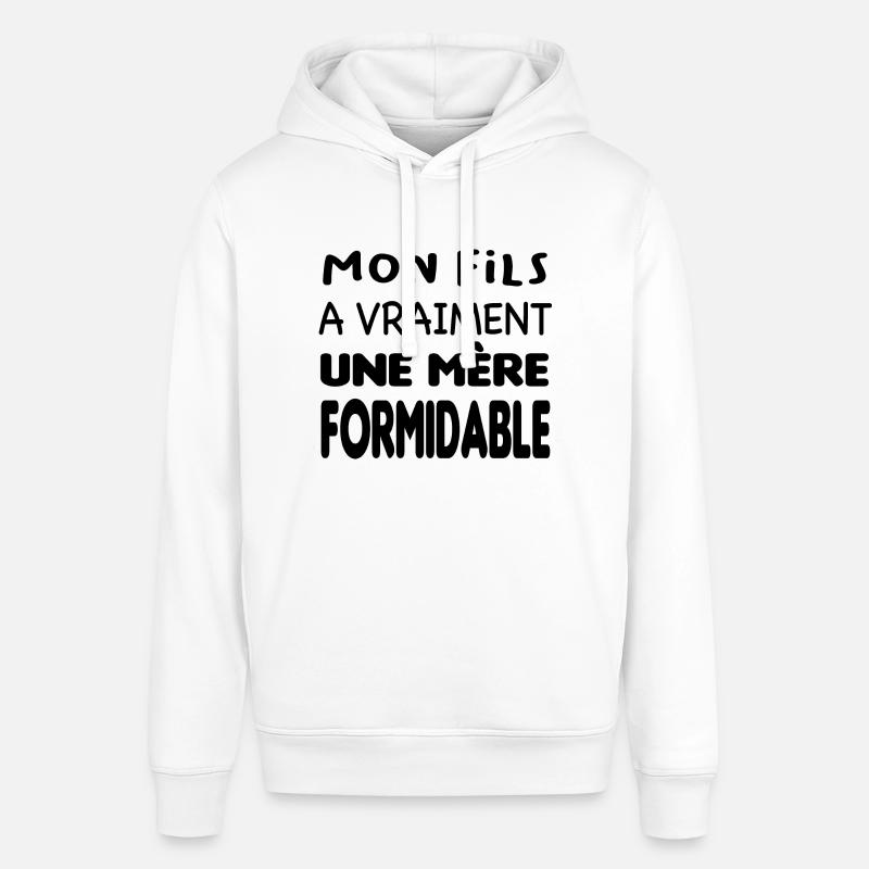 Mère formidable - Sweat à capuche SOUNDER Stanley/Stella Unisexe - blanc