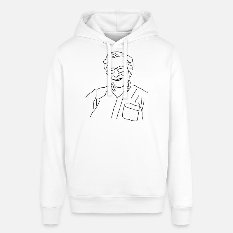Noam Chomsky - Sweat à capuche SOUNDER Stanley/Stella Unisexe - blanc
