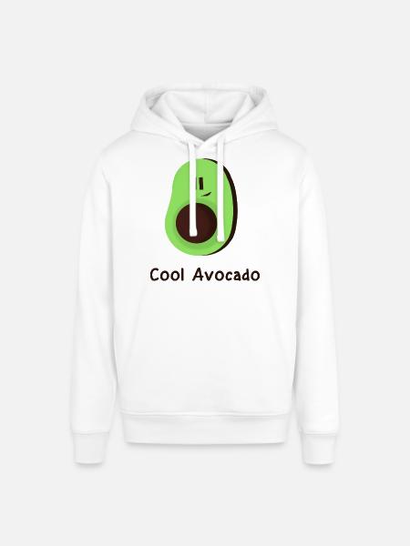 Cool avocado - Stanley/Stella SOUNDER Unisex Hoodie - white