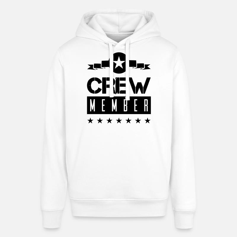 Membre d’équipage - Sweat à capuche SOUNDER Stanley/Stella Unisexe - blanc