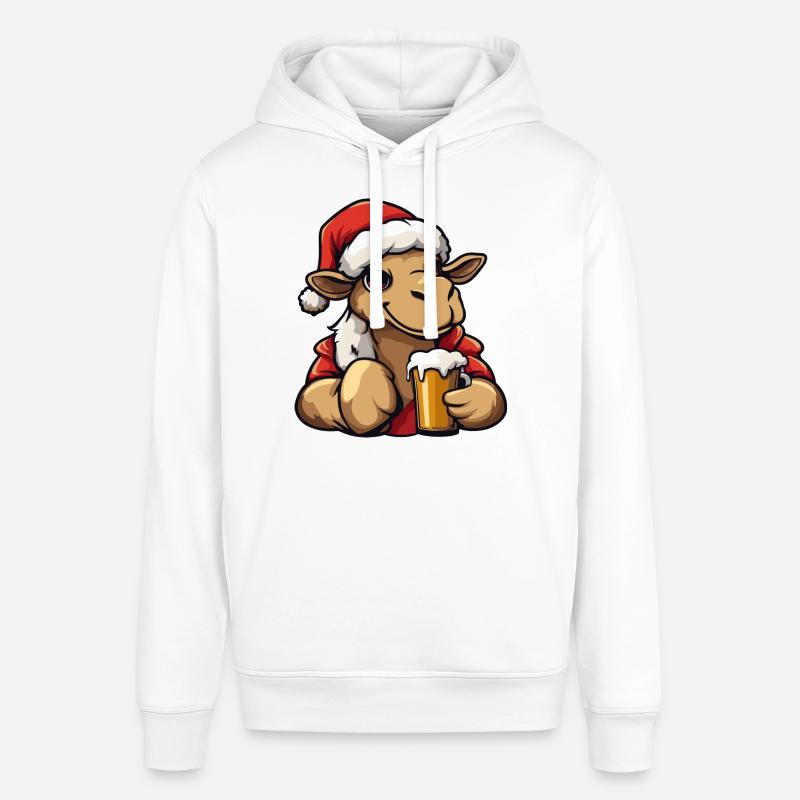 Bière de Noël Camel - Sweat à capuche SOUNDER Stanley/Stella Unisexe - blanc