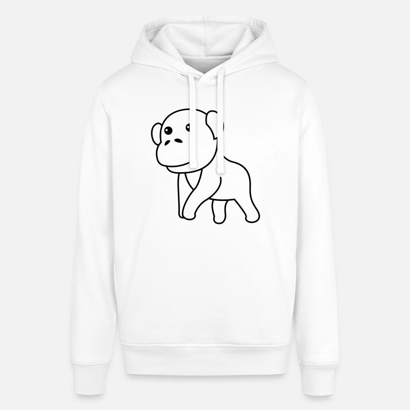Gorilla Comic - Sweat à capuche SOUNDER Stanley/Stella Unisexe - blanc