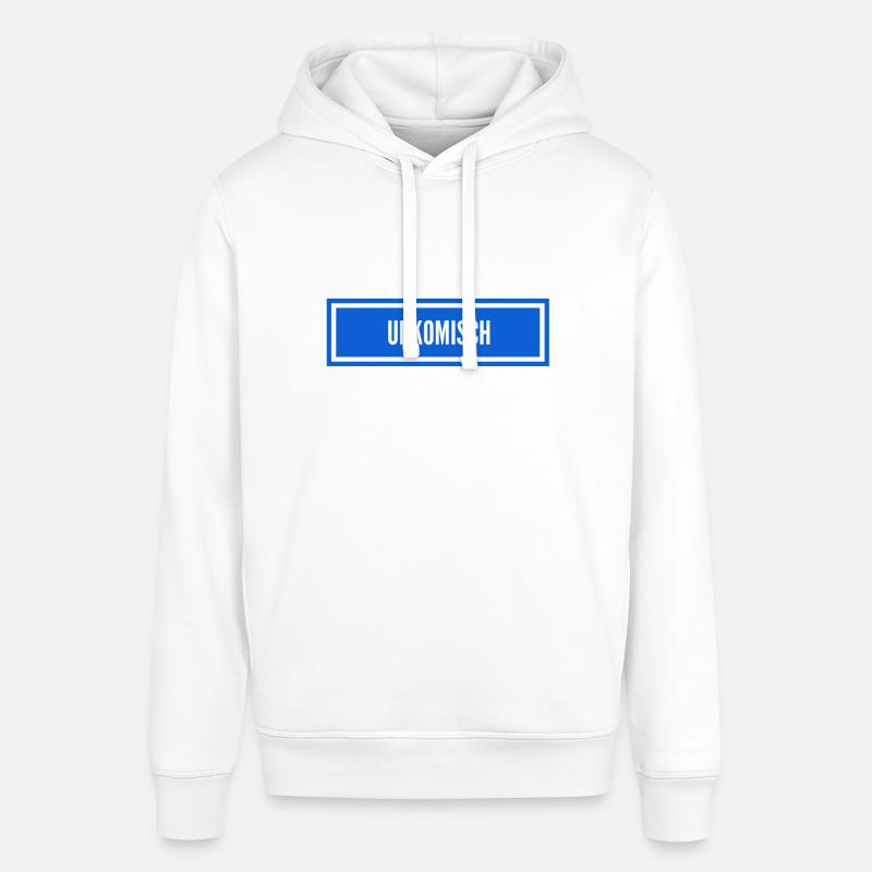 Comme c’est drôle - Sweat à capuche SOUNDER Stanley/Stella Unisexe - blanc