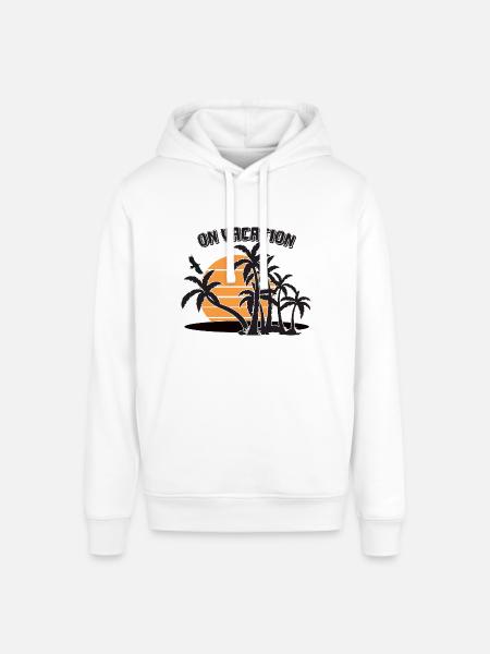 On Vacation - Stanley/Stella Unisex Hoodie SOUNDER - Weiß