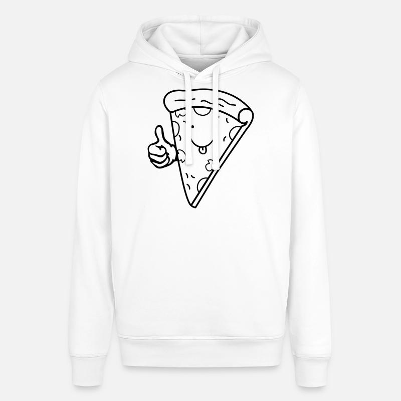 Pizza Bande Dessinée 01 - Sweat à capuche SOUNDER Stanley/Stella Unisexe - blanc