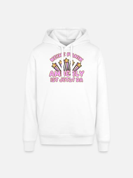Amberly as a woman's name - Stanley/Stella SOUNDER Unisex Hoodie - white