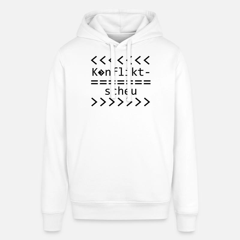 Chemise Git Nerd Aversion aux conflits - Sweat à capuche SOUNDER Stanley/Stella Unisexe - blanc