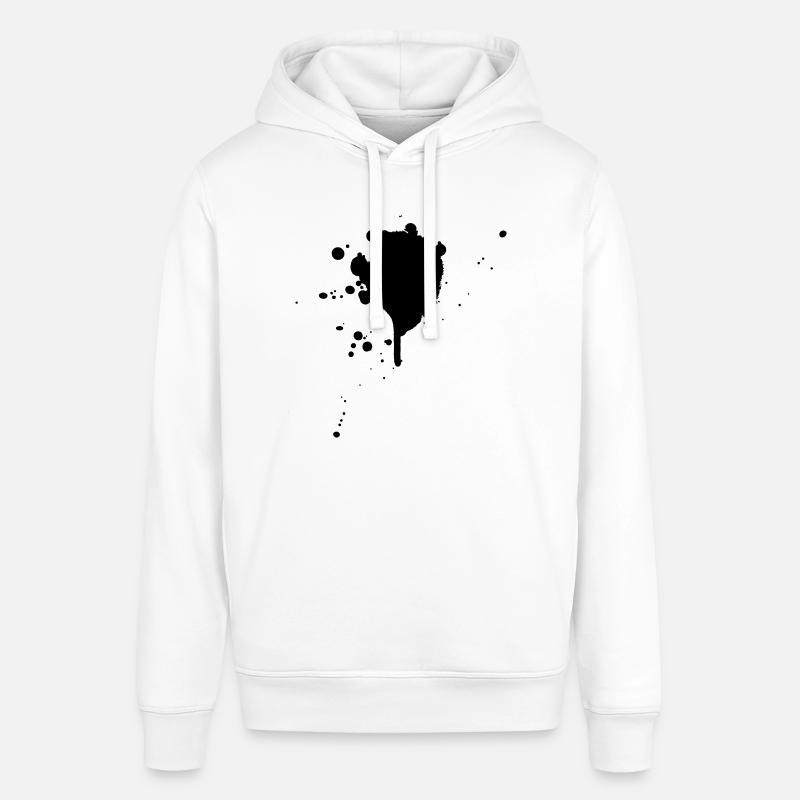 Éclaboussures de couleur - Sweat à capuche SOUNDER Stanley/Stella Unisexe - blanc