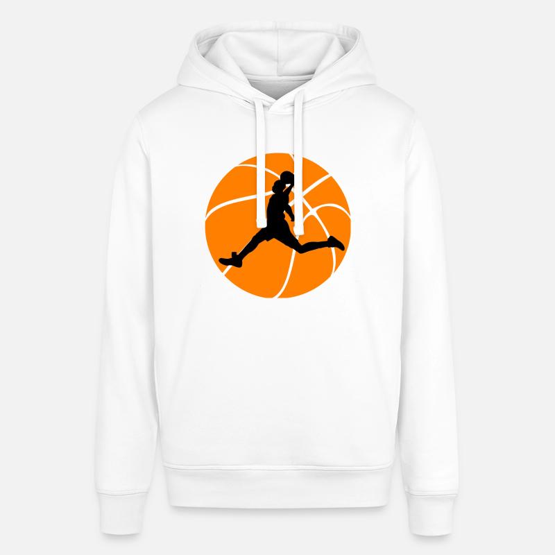 Idée cadeau basket - 14 SO - Sweat à capuche SOUNDER Stanley/Stella Unisexe - blanc