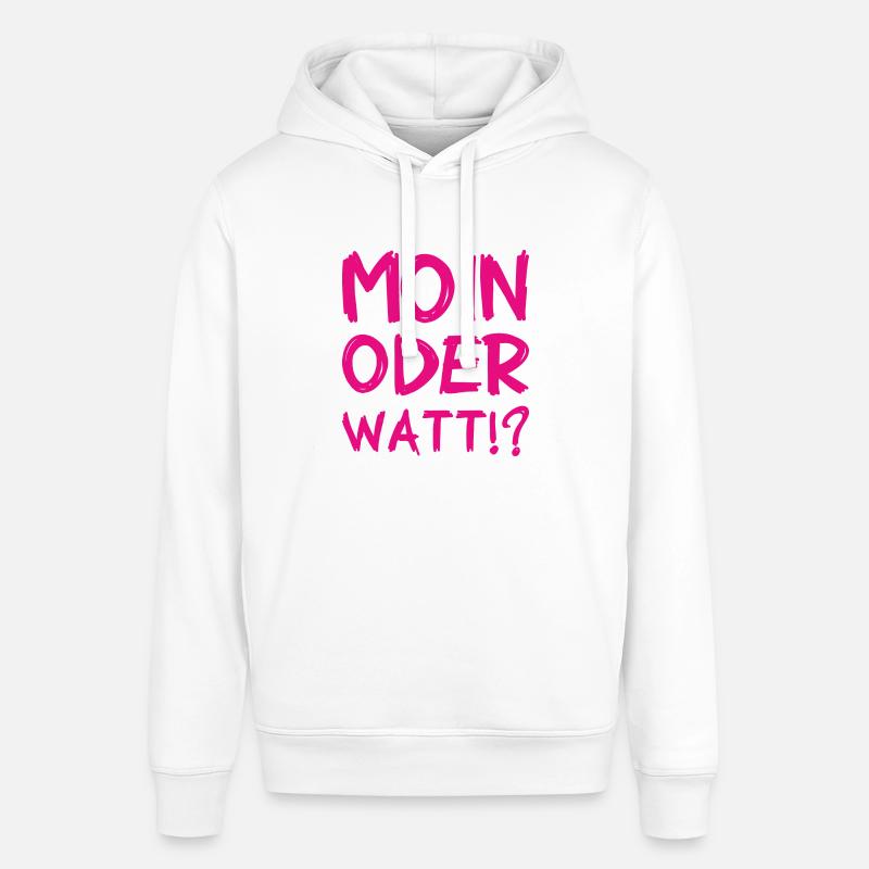 Moin oder Watt? - Stanley/Stella Unisex Hoodie SOUNDER - Weiß