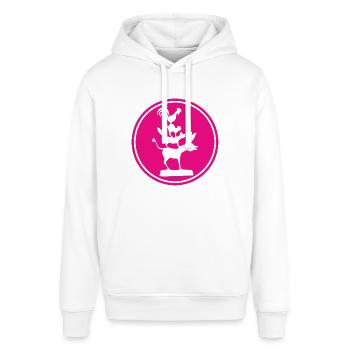 Bremer Stadtmusikanten - Bremen - Stanley/Stella Unisex Hoodie SOUNDER - Weiß - Vorne - Alina (178cm) & Michal (187cm)